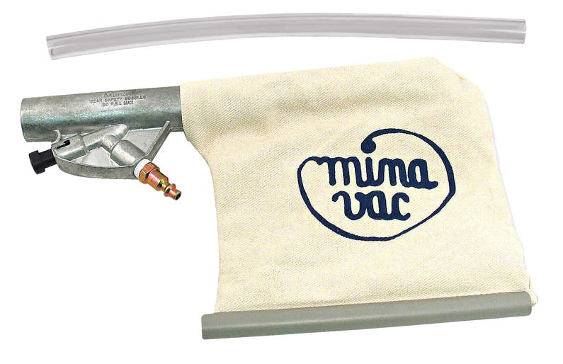 Mina-Vac Aluminum Air Vacuum with 18